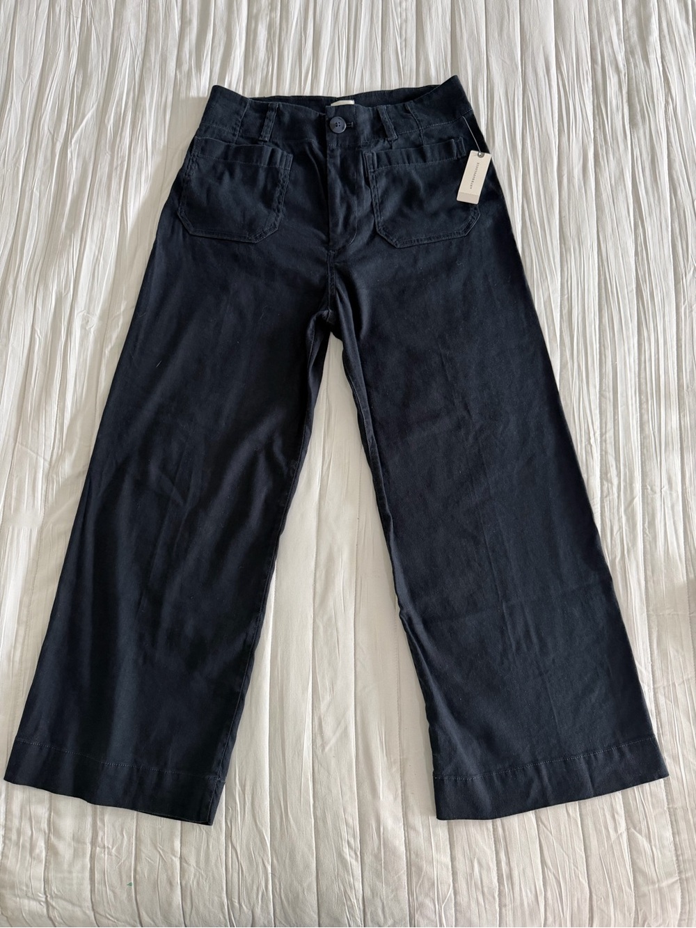 Anthropology Maeve Black Colette Trousers